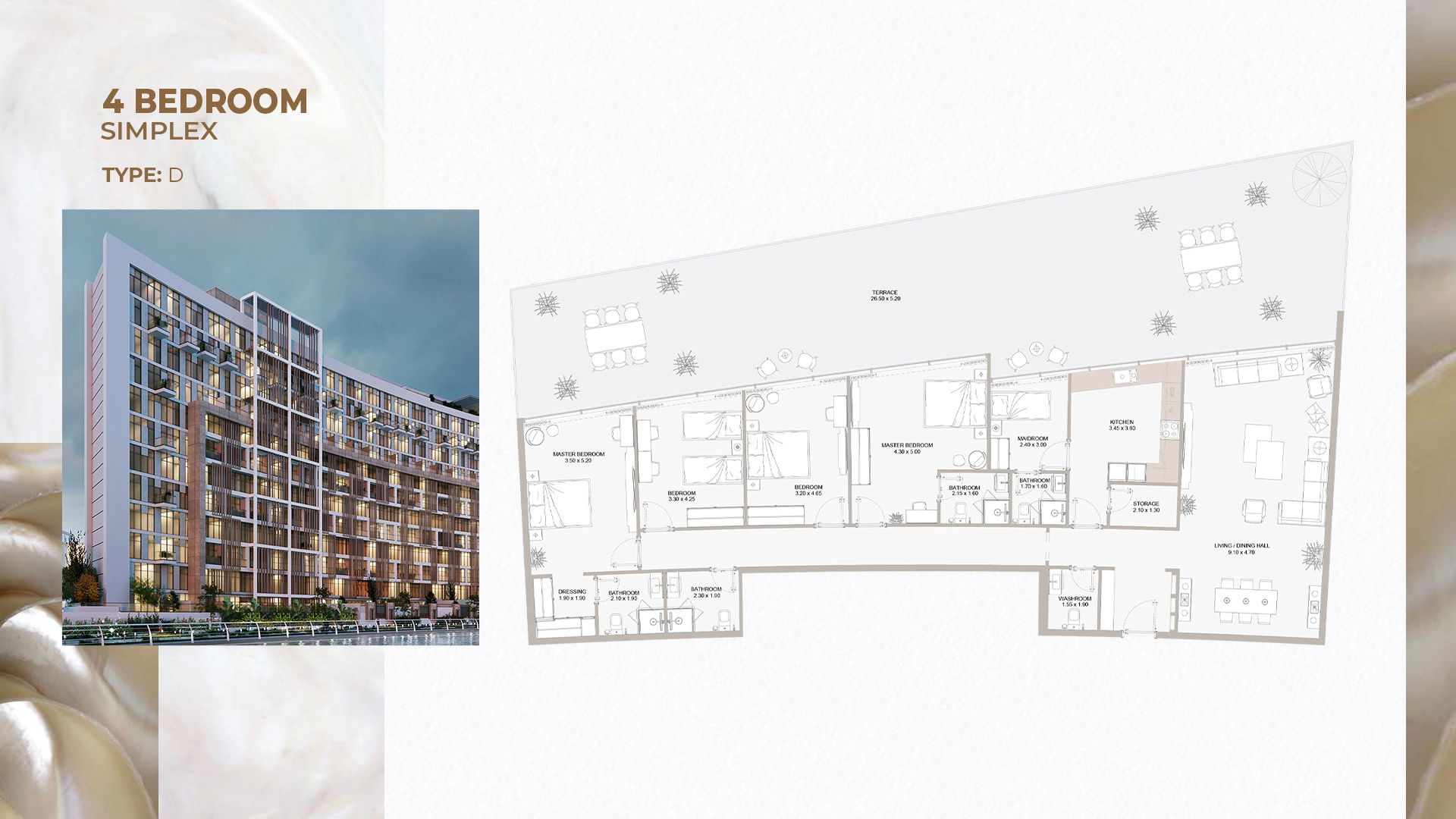 4 BR - Type A